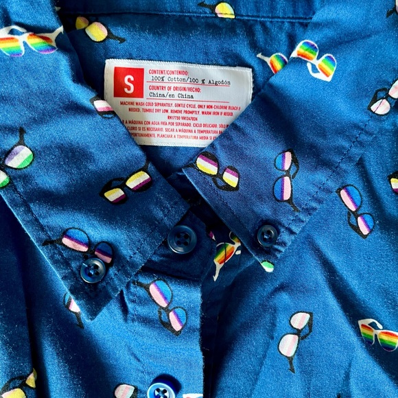 Target Pride Collection unisex button up shirt - Picture 2 of 3